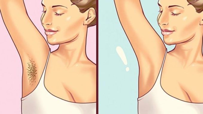 Get rid of armpit hair in simple ways in just 2 minutes