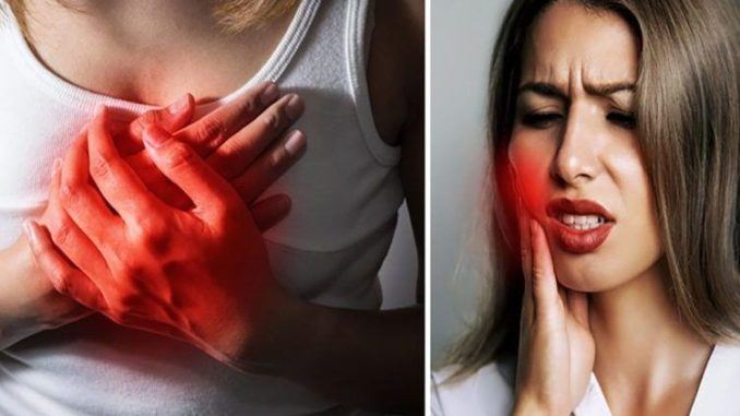 heart attack symptoms in women