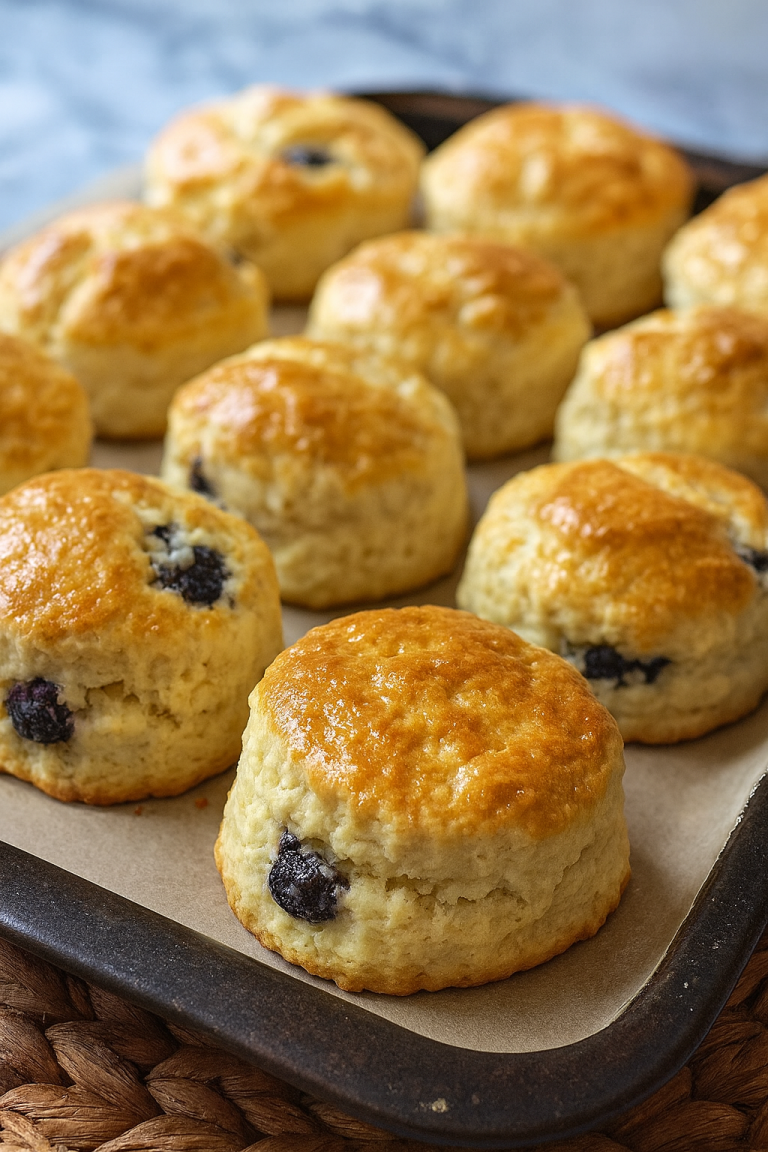 Lemon Blueberry Scones Recipe