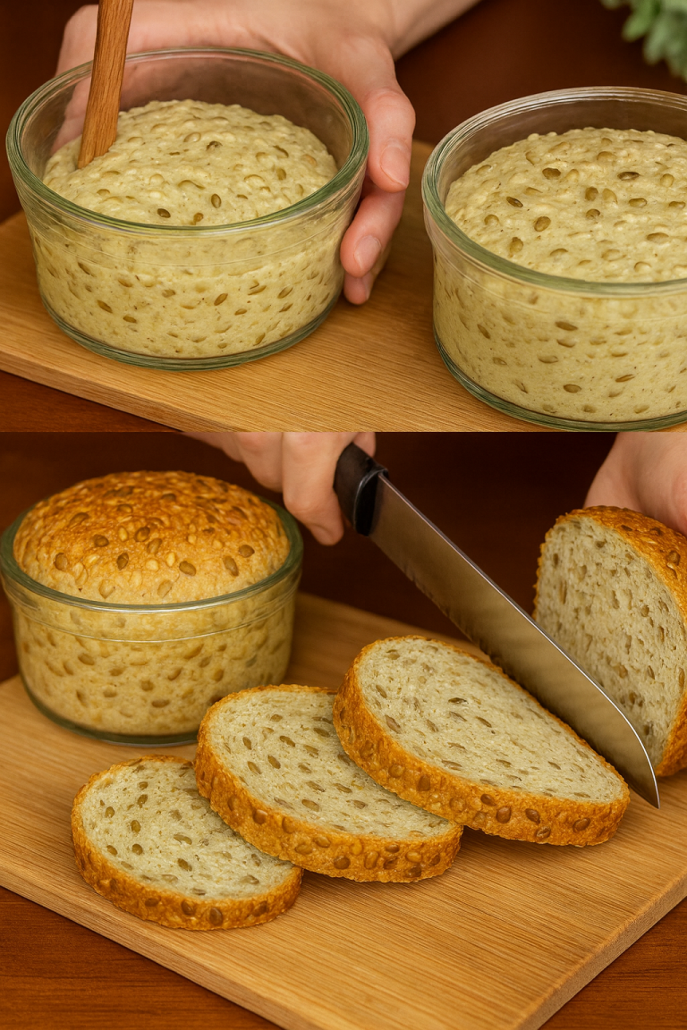 Bread in a Jar in a Minute