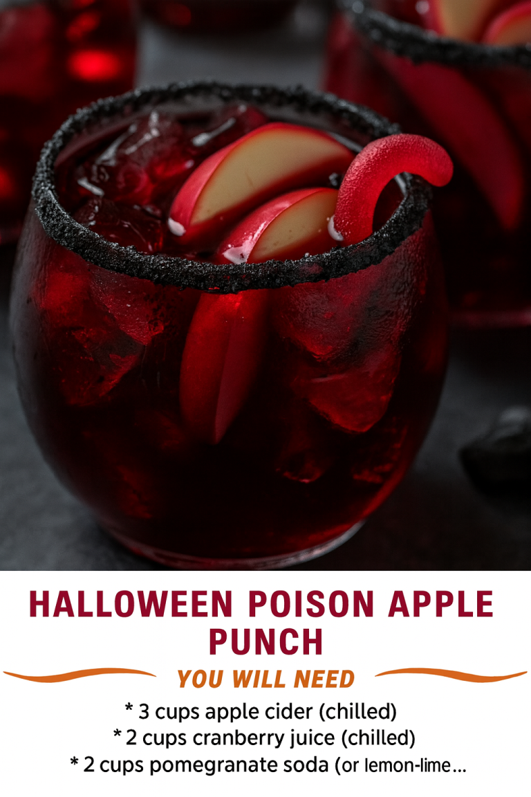 Halloween Poison Apple Punch
