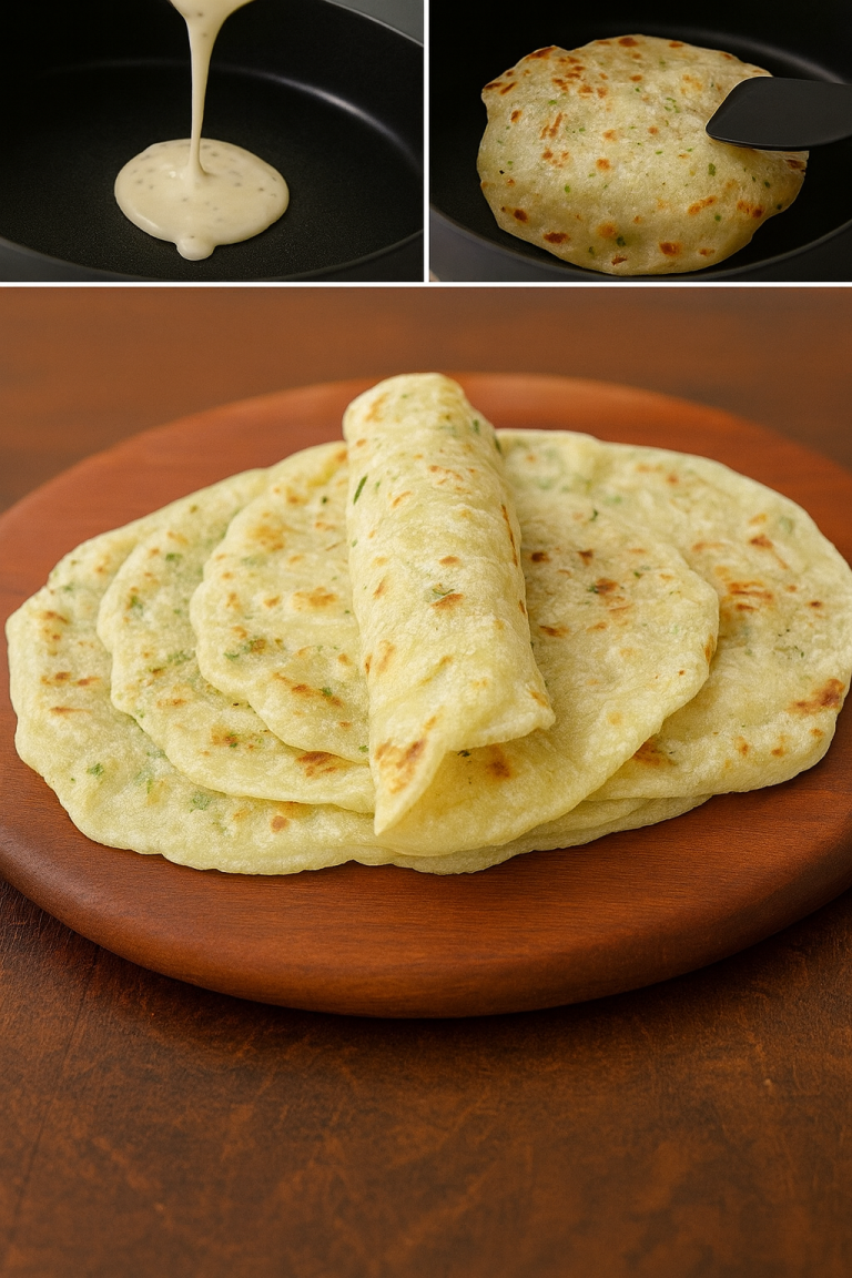 Garlic and Butter Flatbread Recipe