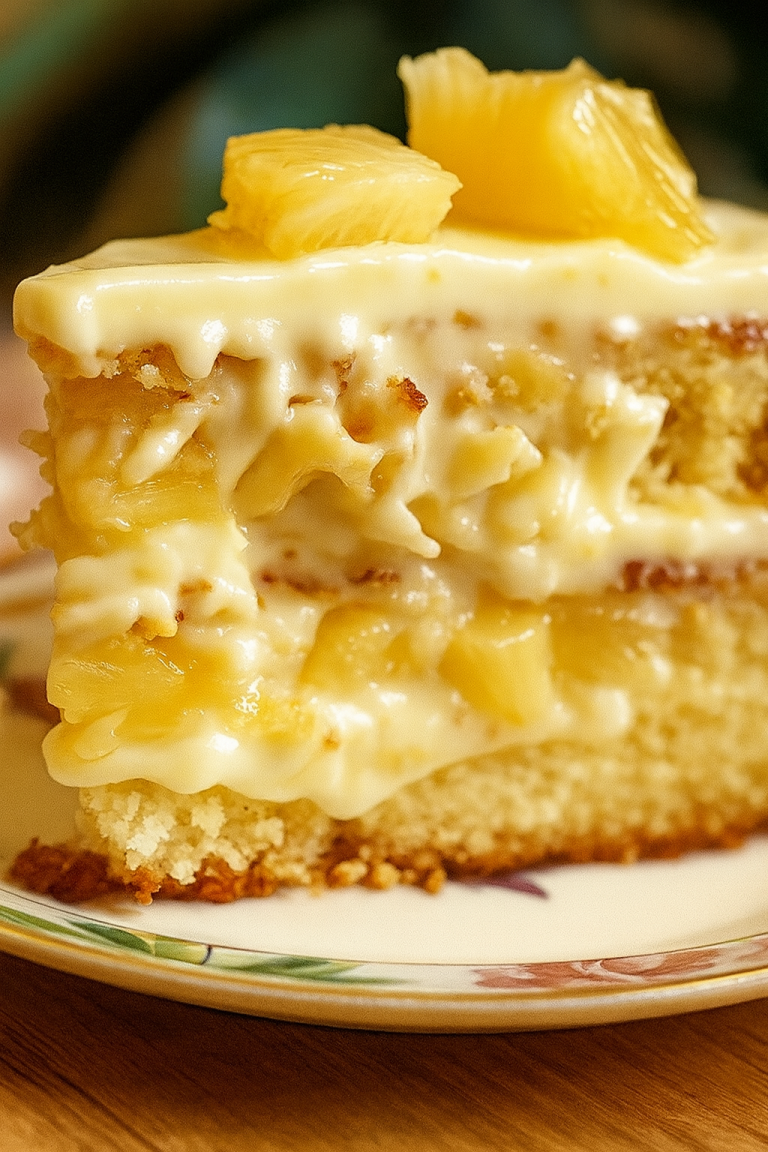 Hawaiian Pineapple Cake