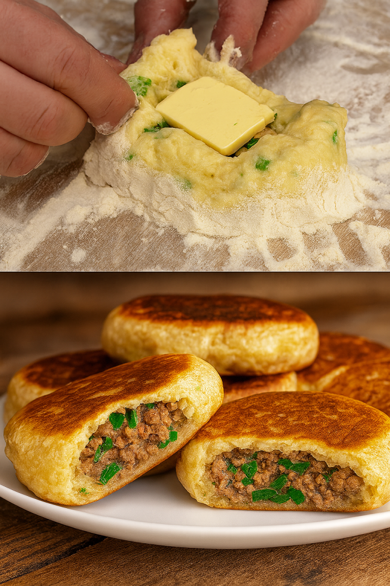 Hearty Potato, Beef, and Mushroom Casserole