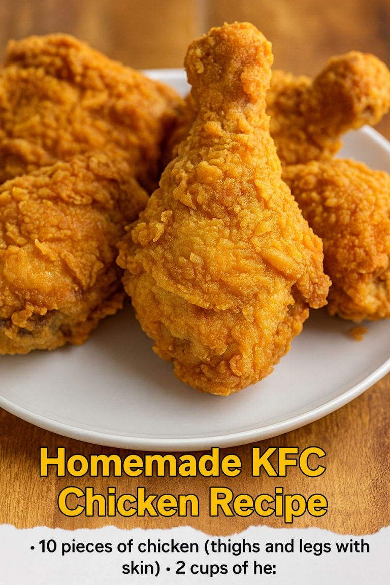 Homemade KFC Chicken Recipe