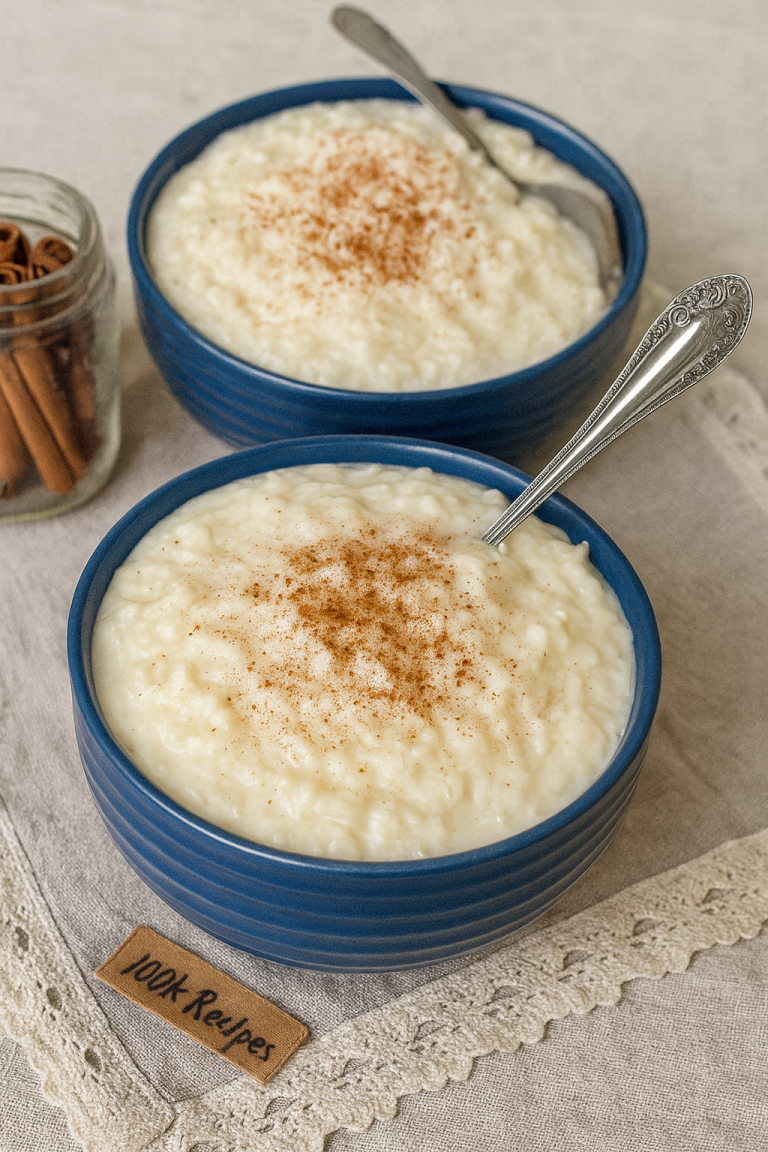 Old Fashioned Rice Pudding