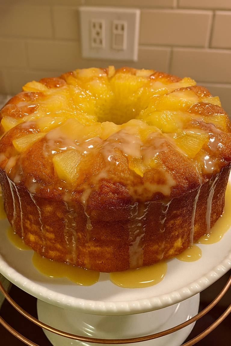 Pineapple Pound Cake