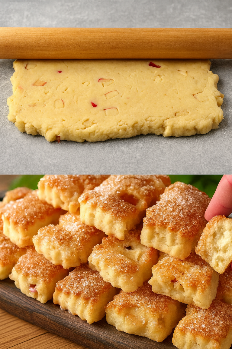 Simple and Delicious Cookies with Apple Pieces
