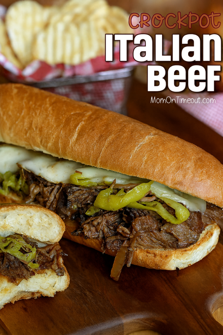Slow Cooker Italian Beef Sandwiches