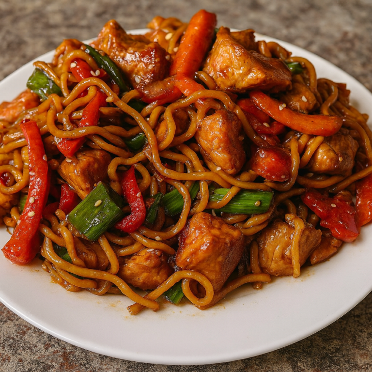 Chicken Noodle Stir-Fry
